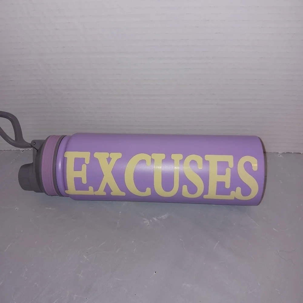 Cricut NO EXCUSES tumblers multiple of colors‎ purple & blue